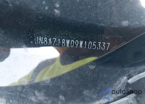 2009 Nissan Murano Le z USA, uszkodzony, nr VIN JN8AZ18W09W105337